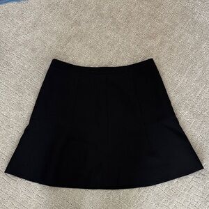 J. Crew Classic Black A-Line Skirt